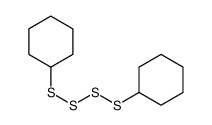 (cyclohexyltetrasulfanyl)cyclohexane结构式