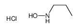 N-propylhydroxylamine,hydrochloride Structure