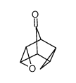 (1α,2α,4α,5α,6α,8α)-3-Oxatetracyclo[3.3.1.02,4.06,8]nonan-9-one Structure