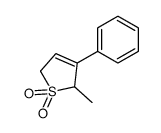 2-methyl-3-phenyl-2,5-dihydro-thiophene-1,1-dioxide Structure