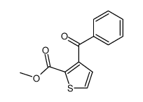 3-benzoyl-thiophene-2-carboxylic acid methyl ester结构式