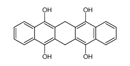 6,13-dihydro-pentacene-5,7,12,14-tetraol结构式