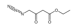 ethyl 4-azido-3-oxobutanoate Structure
