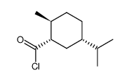 Cyclohexanecarbonyl chloride, 2-methyl-5-(1-methylethyl)-, [1S-(1alpha,2beta,5alpha)]- (9CI)结构式