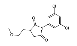 1-(3,5-dichlorophenyl)-3-(2-methoxyethyl)pyrrolidine-2,5-dione结构式