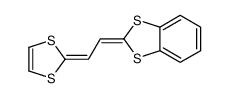 2-[2-(1,3-dithiol-2-ylidene)ethylidene]-1,3-benzodithiole Structure