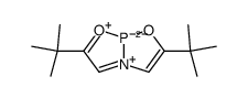 5-aza-2,8-dioxa-3,7-di-tert-butyl-1-phosphabicyclo<3.3.0>octa-2,4,6-triene Structure
