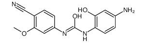 1-(4-amino-2-hydroxyphenyl)-3-(4-cyano-3-methoxyphenyl)urea Structure