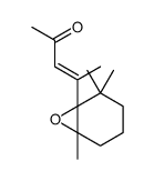 4-(1,5,5-trimethyl-7-oxabicyclo[4.1.0]heptan-6-yl)pent-3-en-2-one结构式