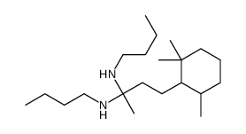 2-N,2-N'-dibutyl-4-(2,2,6-trimethylcyclohexyl)butane-2,2-diamine Structure