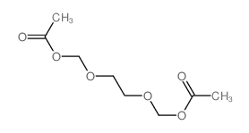 2-(acetyloxymethoxy)ethoxymethyl acetate结构式