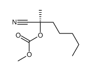 [(2R)-2-cyanoheptan-2-yl] methyl carbonate Structure