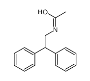 N-(2,2-diphenylethyl)acetamide Structure