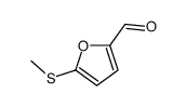 5-methylsulfanylfuran-2-carbaldehyde结构式