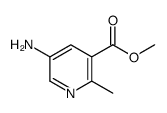 METHYL 5-AMINO-2-METHYLNICOTINATE结构式