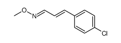 5-p-chlorophenyl-1-methyl-2-aza-1-oxapentadiene结构式