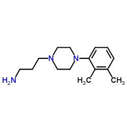 3-[4-(2,3-Dimethylphenyl)-1-piperazinyl]-1-propanamine Structure