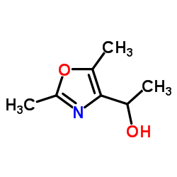 1-(2,5-Dimethyl-1,3-oxazol-4-yl)ethanol结构式