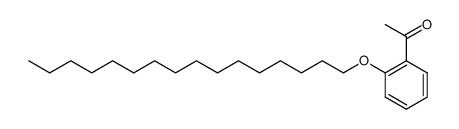 o-Hexadecyloxyacetophenon Structure
