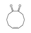 cyclodec-6-ene-1,2-dione Structure