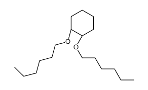 (1R,2R)-1,2-dihexoxycyclohexane Structure