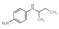 1,4-Benzenediamine,N1-(1-methylpropyl)- Structure