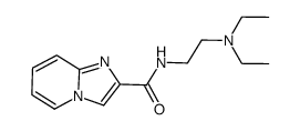 N-(2-(diethylamino)ethyl)imidazo[1,2-a]pyridine-2-carboxamide结构式