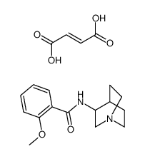 N-(1-Azabicyclo[2.2.2]oct-3-yl)-2-methoxybenzamide, fumarate Structure
