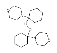 bis(1-morpholinocyclohex-1-yl)peroxide结构式