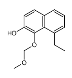 8-ethyl-1-(methoxymethoxy)naphthalen-2-ol Structure
