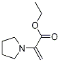 2-(pyrrolidin-1-yl)acrylic acid ethyl ester结构式