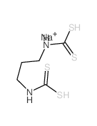 Carbamodithioic acid,1,3-propanediylbis-, disodium salt (9CI) structure