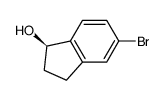 (R)-5-Bromo-2,3-dihydro-1H-inden-1-ol structure