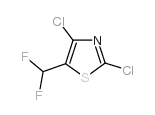 2,4-DICHLORO-5-(DIFLUOROMETHYL)THIAZOLE Structure