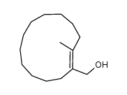 2-methyl-1-cyclotridecenylmethanol,trans isomer结构式