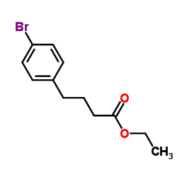4-(4-溴苯基)丁酸乙酯结构式