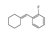 o-fluorophenyl(cyclohexylidene)methane Structure