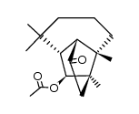 8β-acetoxy-11-ketolongibornane结构式