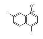 Quinoline,4,7-dichloro-, 1-oxide structure