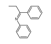 (Z)-N-(1-Phenylpropylidene)benzenamine Structure