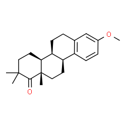 16,16-dimethyl-D-homo-8-isoestrone methyl ester structure