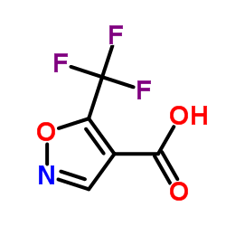 5-三氟甲基-异恶唑-4-羧酸结构式