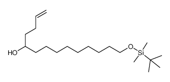 14-((tert-butyldimethylsilyl)oxy)tetradec-1-en-5-ol Structure
