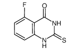 5-氟-2-巯基喹唑啉-4(3H)-酮结构式