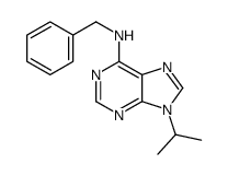 N-benzyl-9-propan-2-ylpurin-6-amine Structure