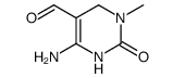 5-Pyrimidinecarboxaldehyde, 4-amino-1,2,3,6-tetrahydro-1-methyl-2-oxo- (9CI)结构式