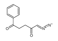 1-diazonio-5-oxo-5-phenylpent-1-en-2-olate结构式