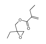 (2-ethyloxiran-2-yl)methyl 2-methylidenebutanoate结构式