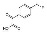 4-(fluoromethyl)benzoylformate structure