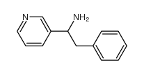 2-phenyl-1-pyridin-3-yl-ethylamine structure